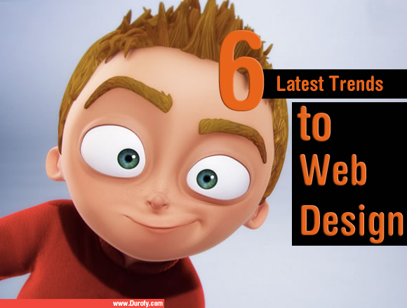6 latest trends to web design