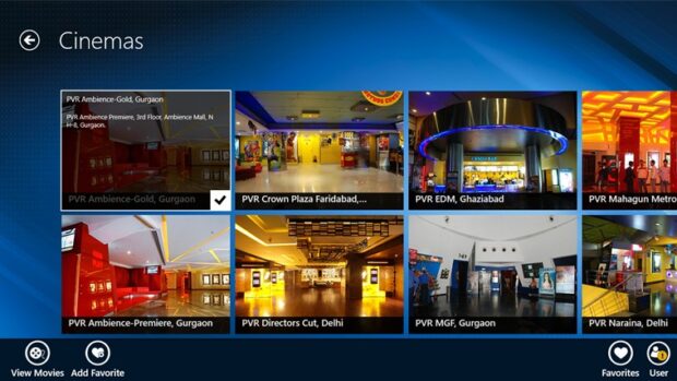PVR Cinemas app - review