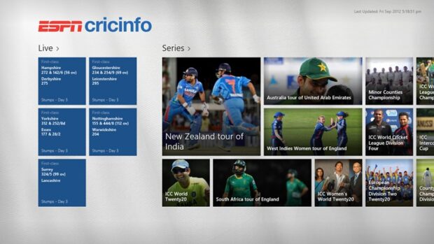 ESPN Cricinfo - review