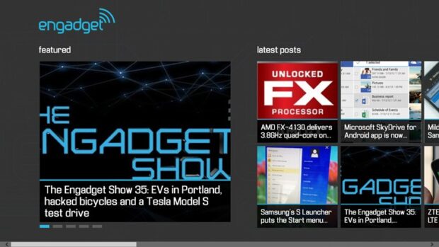engadget - app review