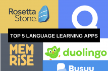 top 5 language learning apps
