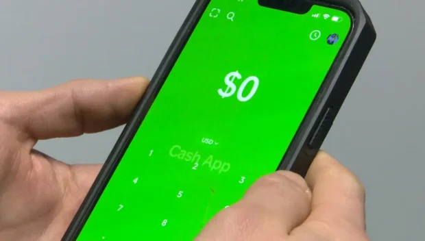 holding cash app