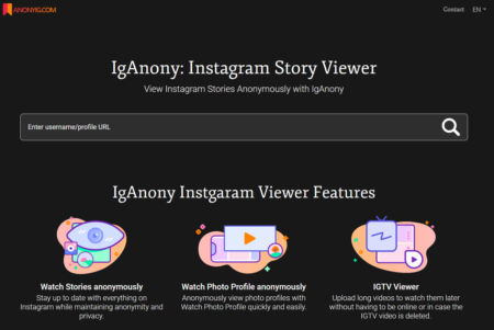 How to Use IgAnony – Anonymous Instagram Stories Viewer & Downloader