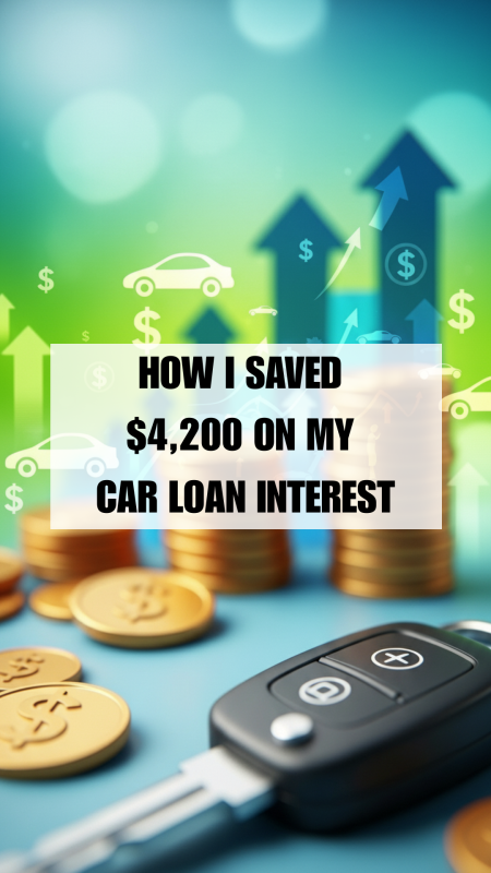 How I Saved $4,200 on My Car Loan Interest