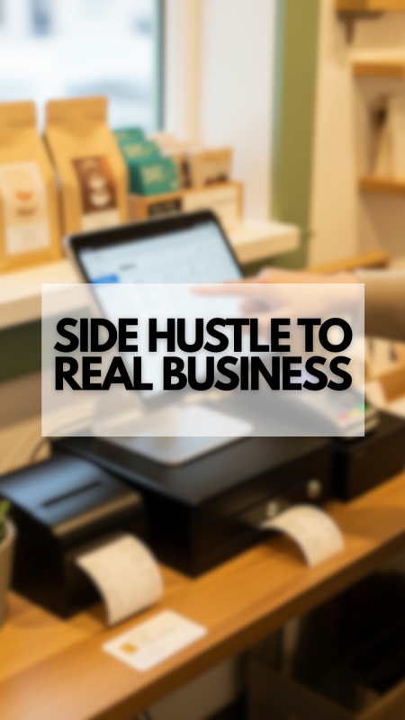 Turn Your Side Hustle into a Real Business